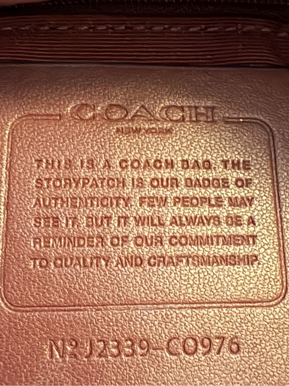 Coach True Pink Leather Dempsey Carryall with matching with matching wallet. - Picture 10 of 11